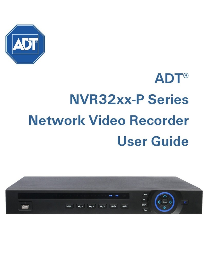 ADT NVR32**-P Series User manual