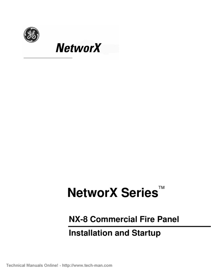 GE Interlogix NetworX NX-8 Installation and startup GE Interlogix NetworX NX-8 Installation and startup