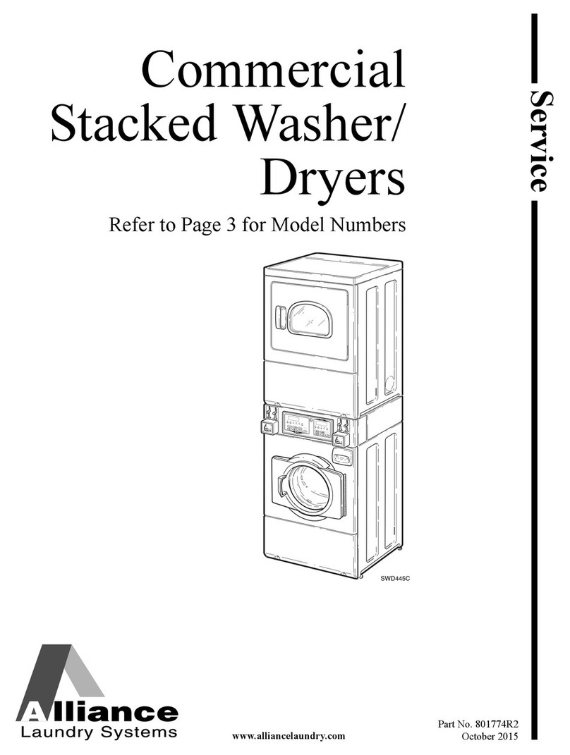 Alliance Laundry Systems HTEB17-N2802 User manual