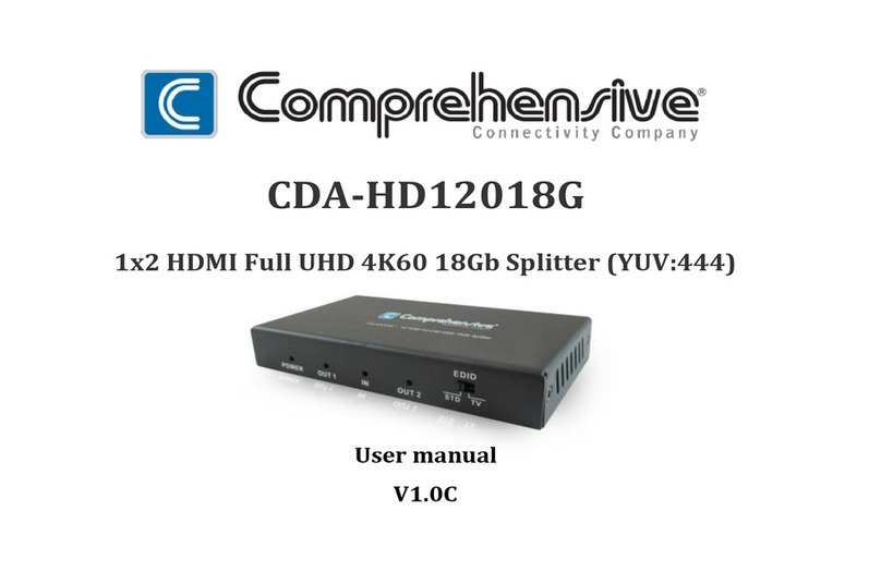 Comprehensive CDA-HD12018G user manual