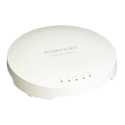 Fortinet FortiAP S321C quick start guide
