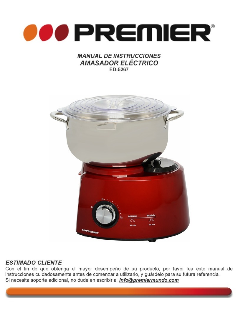 Premier ED-5267 instruction manual
