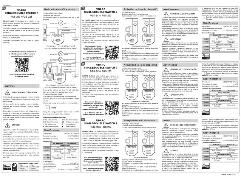 FIBARO FGS-213 User manual