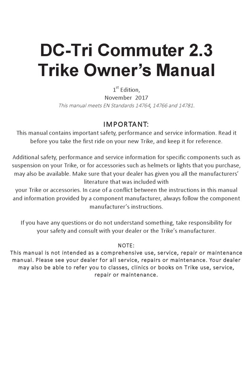 DC-Tri Commuter 2.3 owner's manual