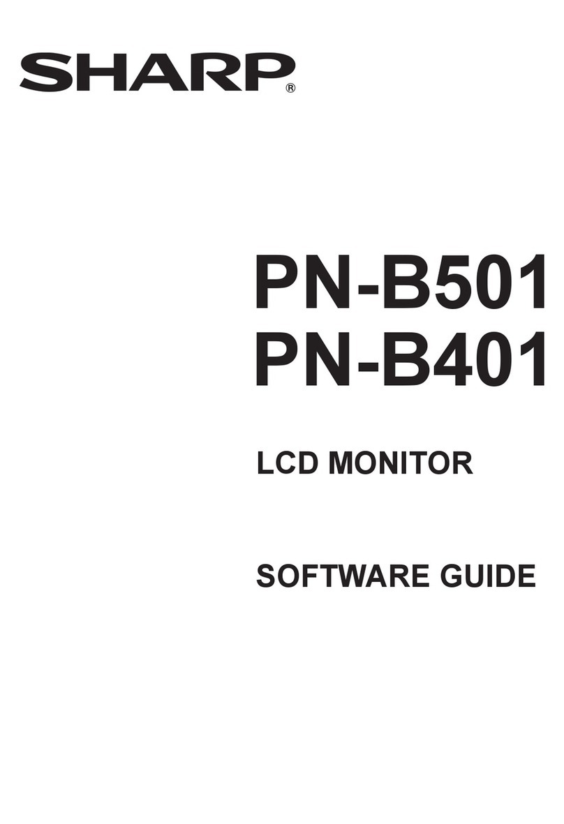 Sharp PN-B501 Quick start guide Sharp PN-B501 Quick start guide