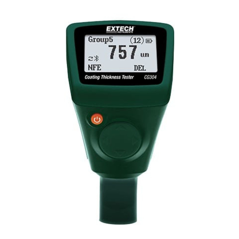 Extech Instruments CG304 User manual Extech Instruments CG304 User manual