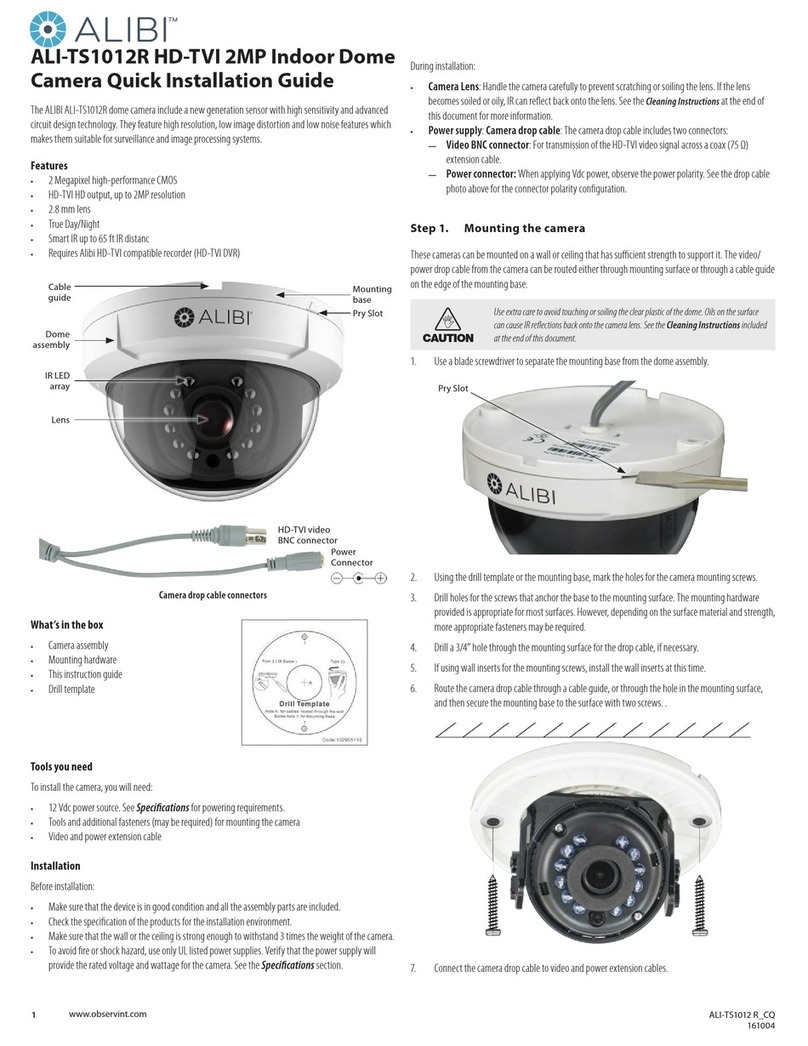 ALIBI ALI-TS1012R User manual ALIBI ALI-TS1012R User manual