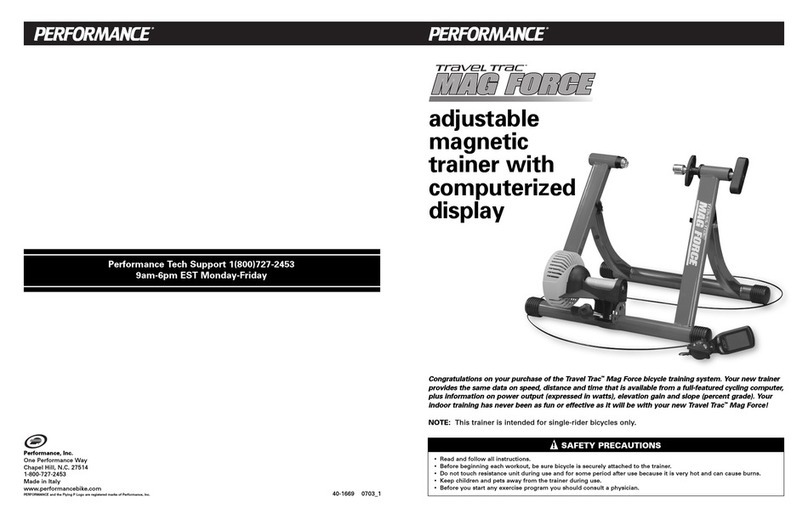 Performance Travel Trac Mag Force manual