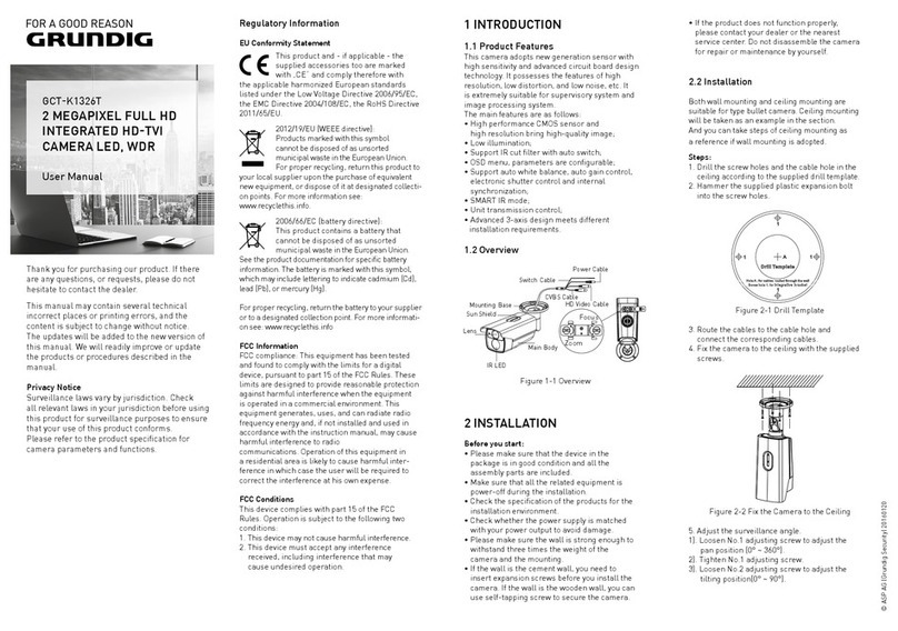 Grundig GCT-K1326T User manual