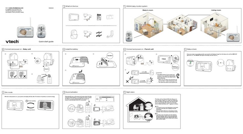 V-tech VM344 User manual