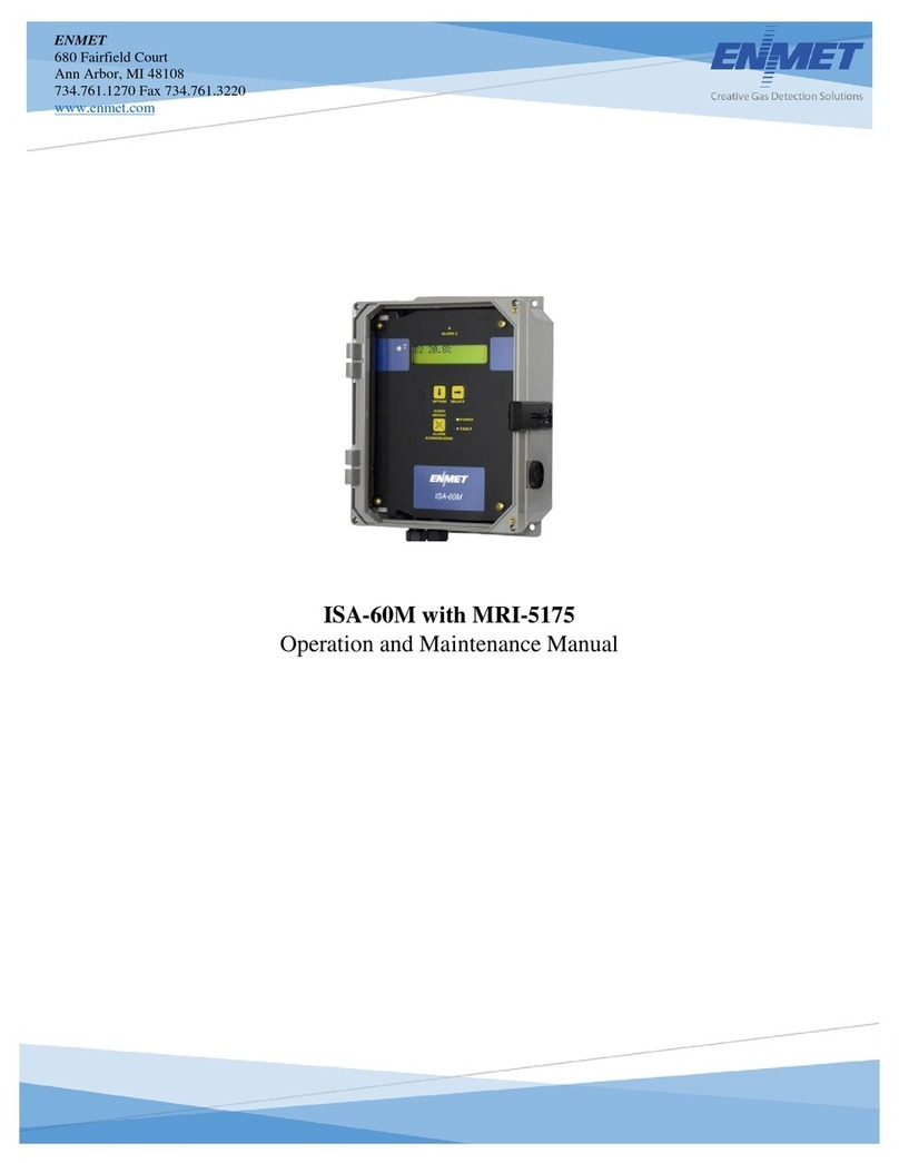 ENMET ISA-60M User manual