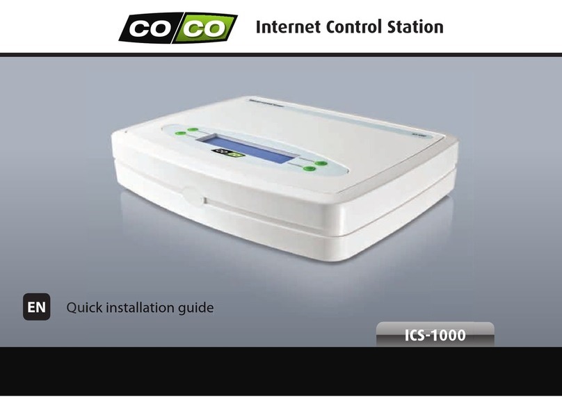 CoCo ICS-1000 Quick installation guide