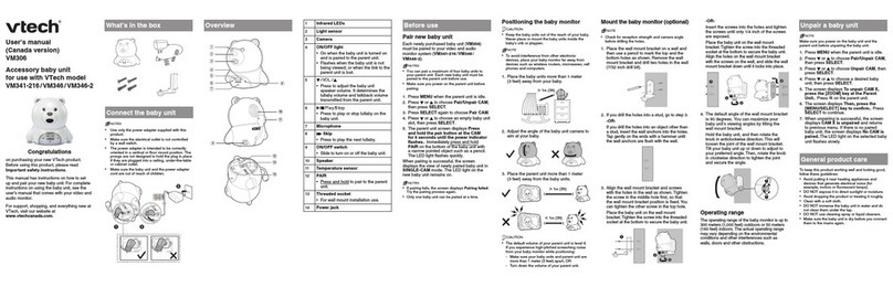 V-tech VM306 user manual