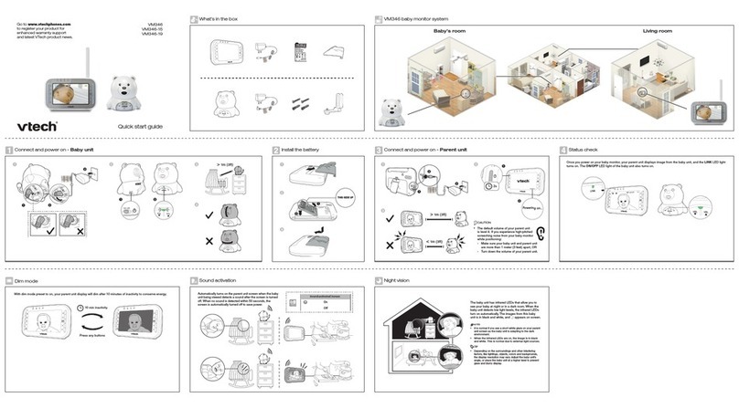 V-tech VM346 User manual