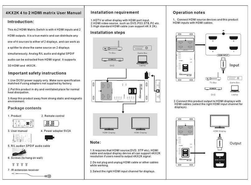 Trautech TMH342PRO user manual