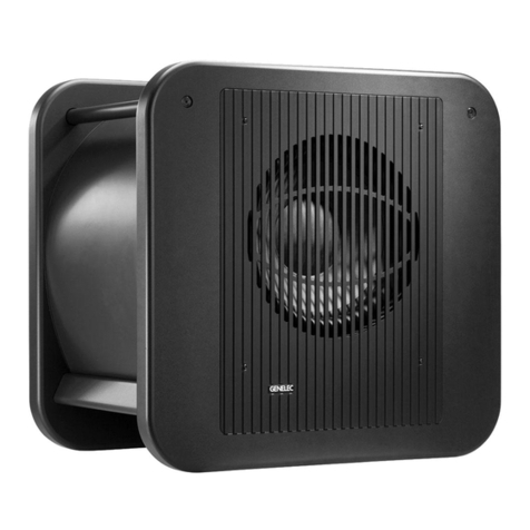 Genelec 7380A User manual