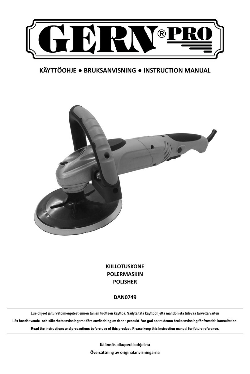 Gern Pro DAN0749 instruction manual
