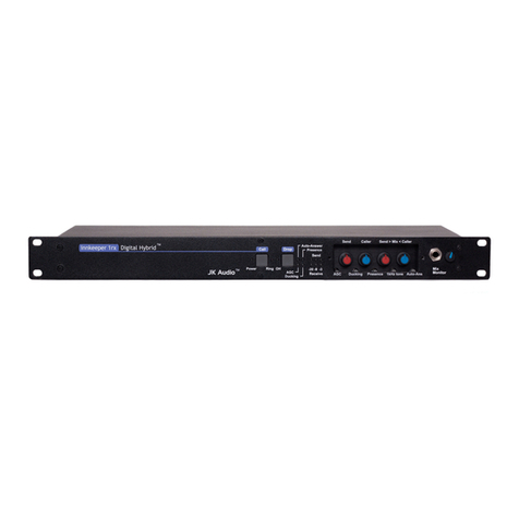 JK Audio innkeeper 1x User manual