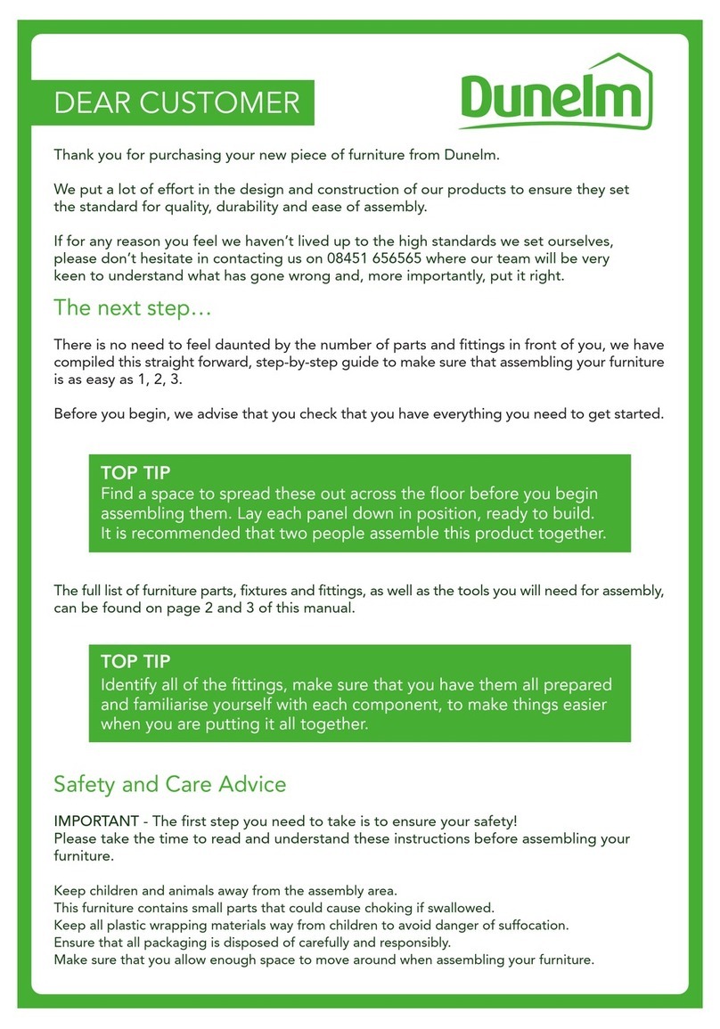 Dunelm 30151824 User manual