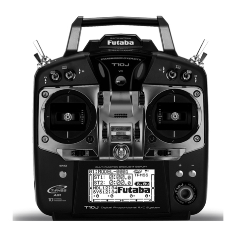 FUTABA T-FHSS Air-2.4GHz 10J Series instruction manual
