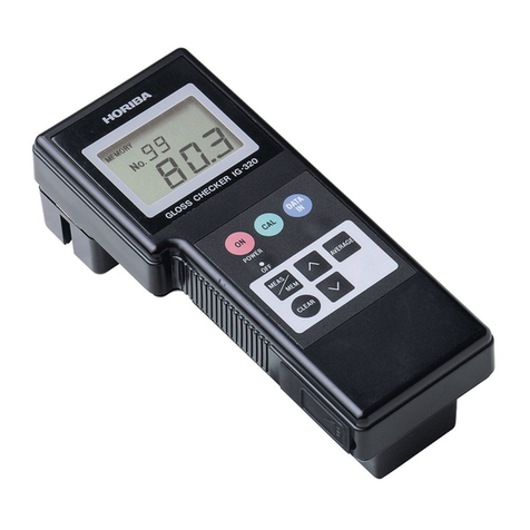 horiba IG-320 User manual