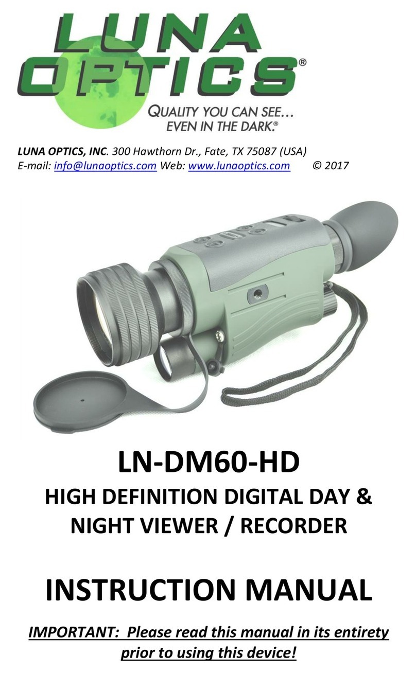 LUNA OPTICS LN-DM60-HD User manual