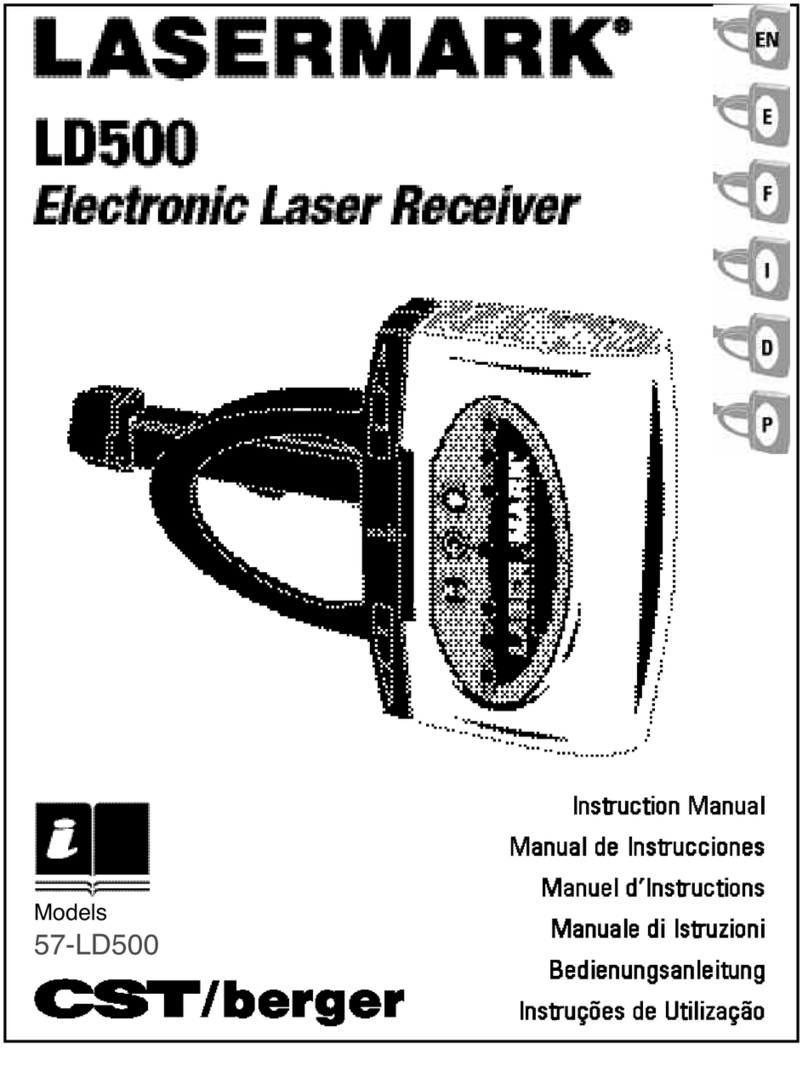 CST/BERGER Lasermark LD500 User manual