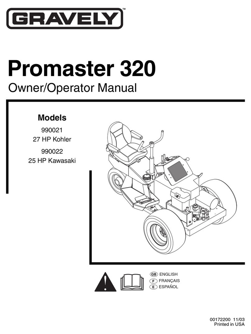 Gravely 990022 Owner's manual