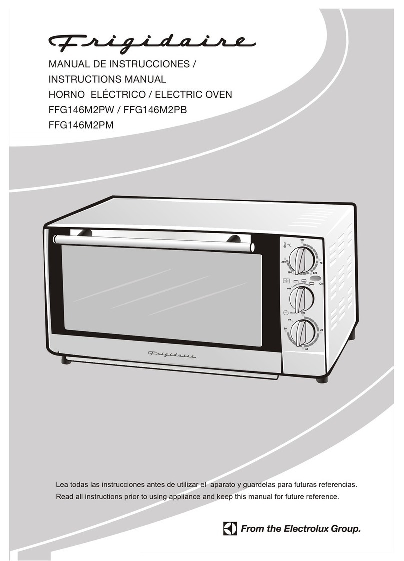 Frigidaire FFG146M2PW User manual