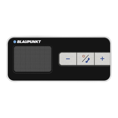Blaupunkt BT DRIVE FREE 112 User manual Blaupunkt BT DRIVE FREE 112 User manual