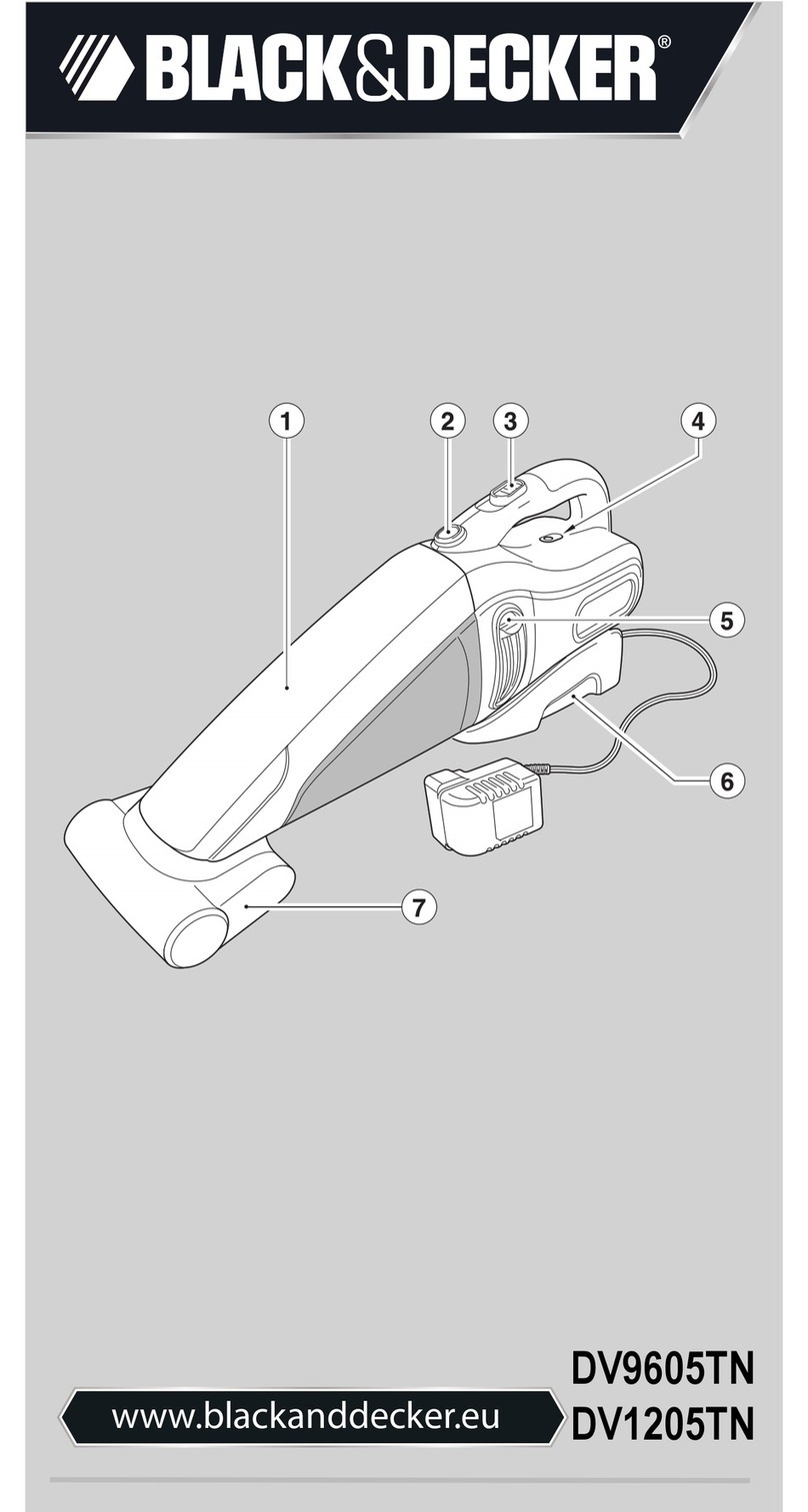 Black & Decker DV1205TN User manual