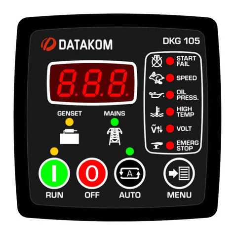 Datakom DKG-105 user manual