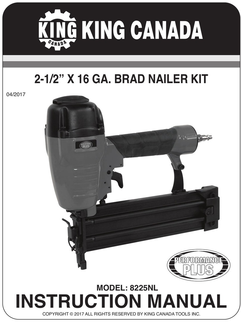 King Canada 8225NL User manual King Canada 8225NL User manual