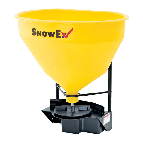 SnowEx SR-210 Owner's manual and installation instructions