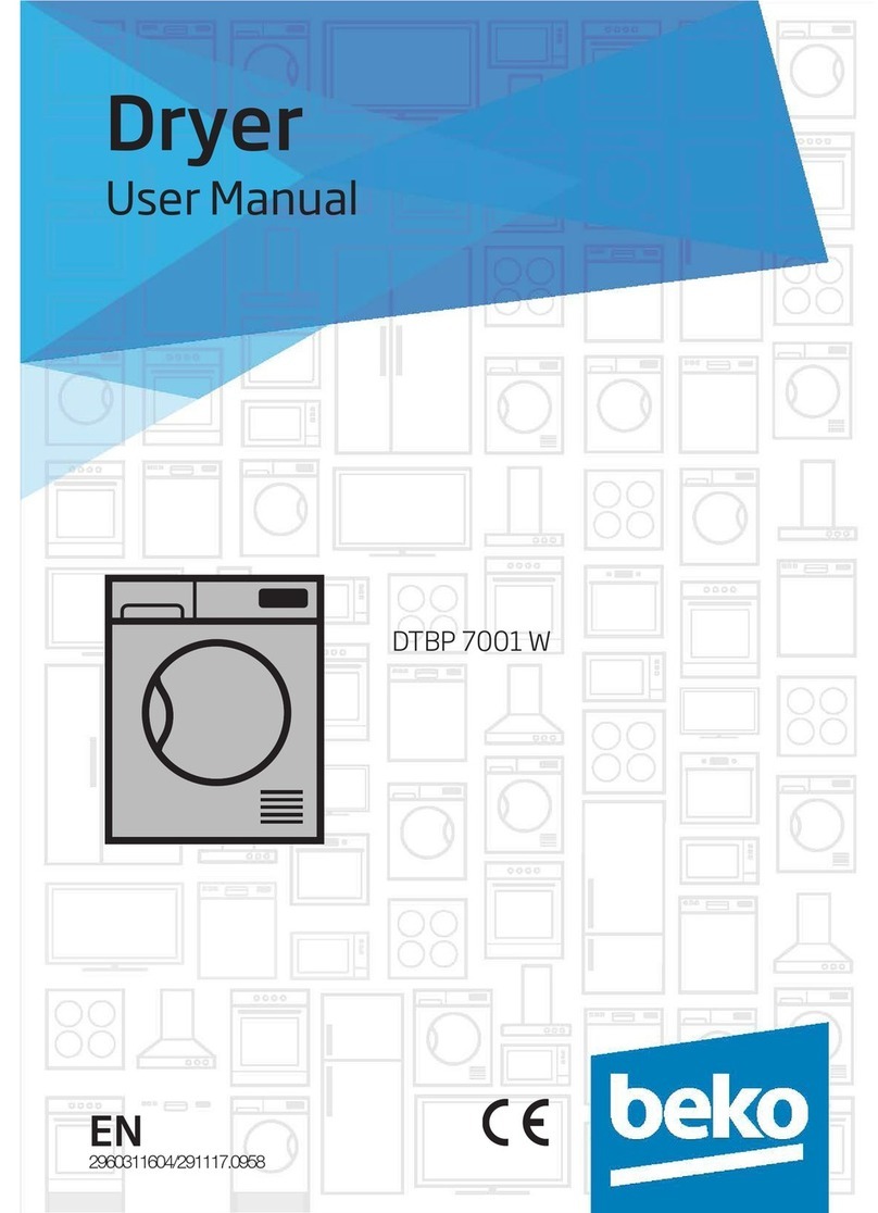 Beko DTBP 7001 W User manual Beko DTBP 7001 W User manual