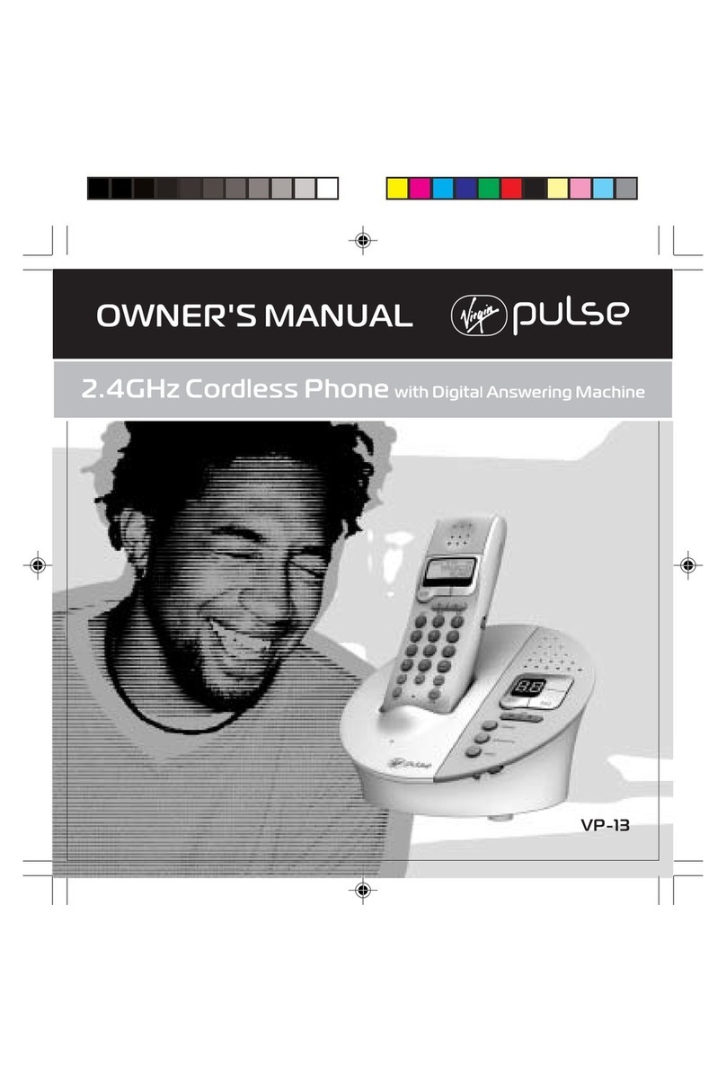 Virgin Pulse VP-13 owner's manual