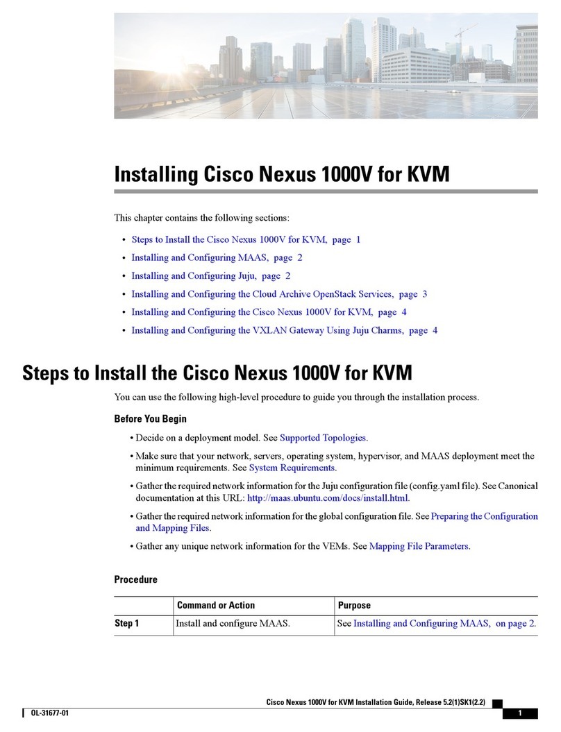 Cisco Nexus 1000V User manual