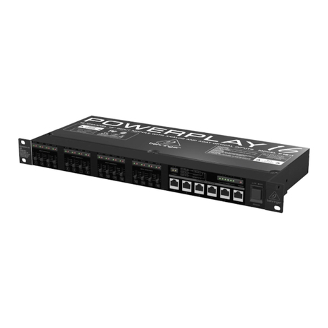 Behringer POWERPLAY P16-M User manual