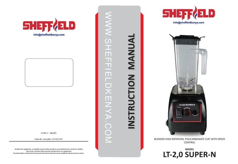 Sheffield LT-2,0 SUPER N instruction manual
