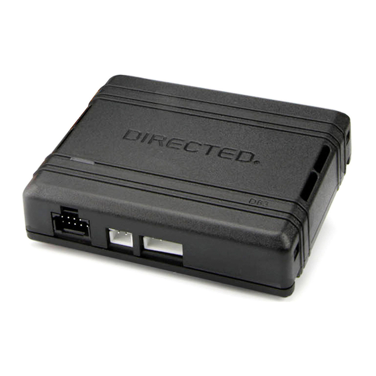 Directed Electronics DB3 installation guide