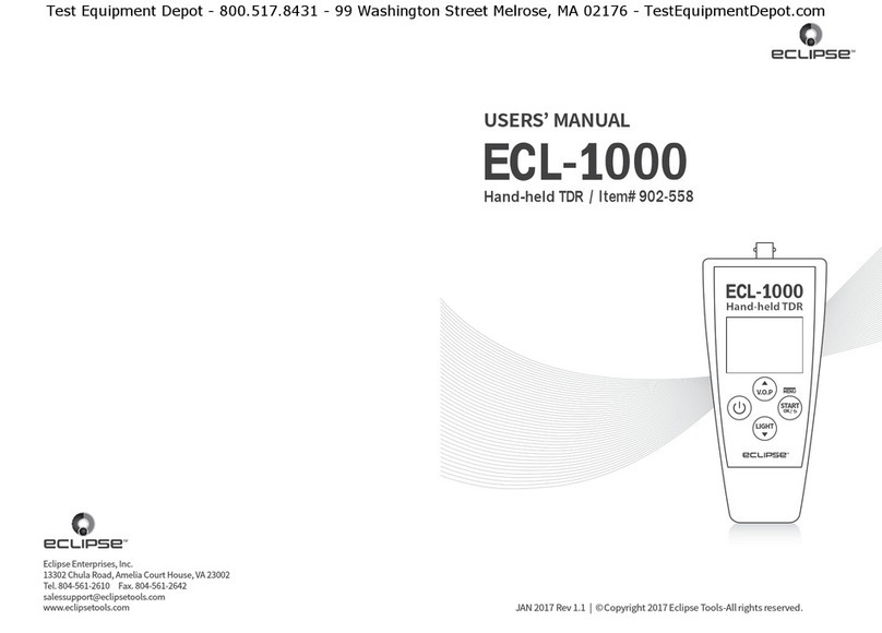 Eclipse ECL-1000 User manual
