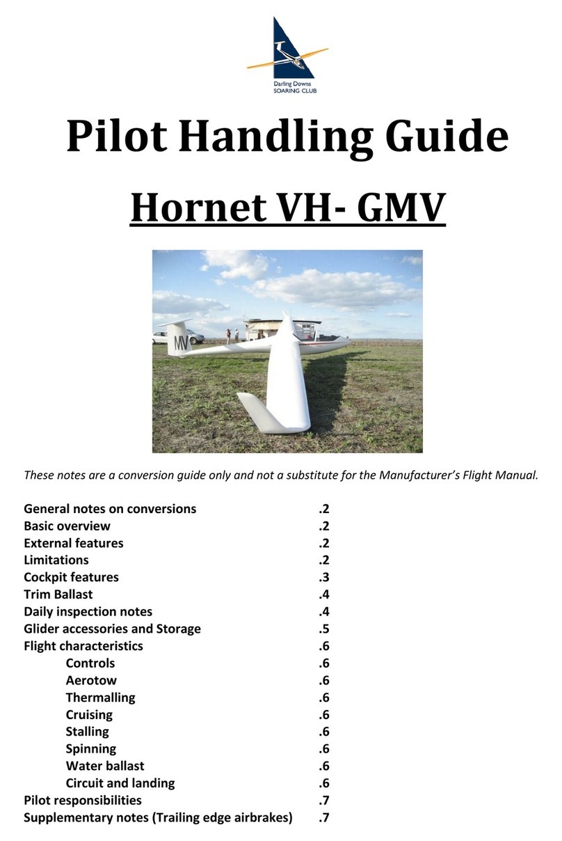 Darling Downs Soaring Club Hornet VH-GMV User manual