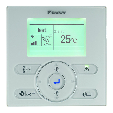 Daikin BRC073A4 User reference guide