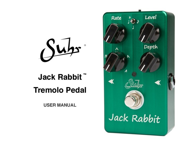 Suhr Jack Rabbit user manual