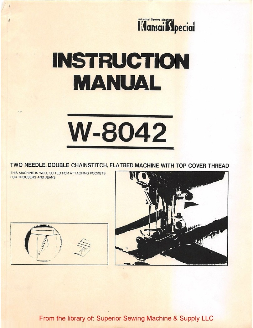 KANSAI SPECIAL W-8042 instruction manual