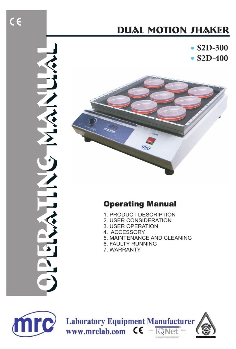 MRC S2D-300 operating manual