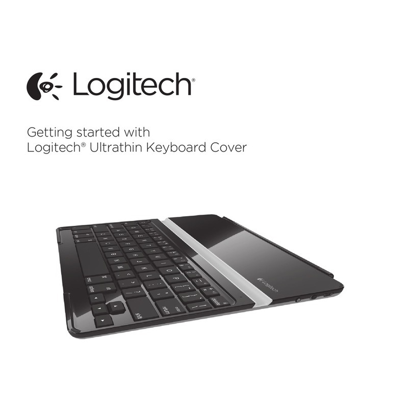 Logitech Ultrathin Keyboard Cover Getting started with