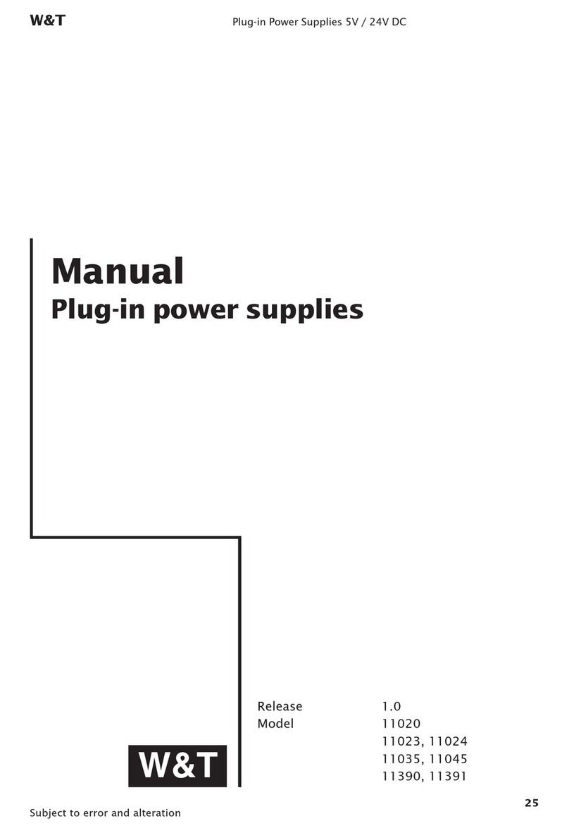 W&T Electronics 11020 manual