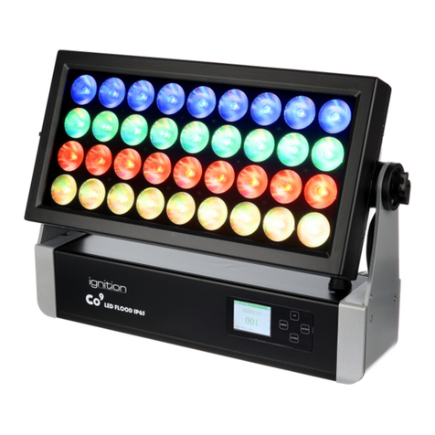 thomann Ignition Co9 LED Flood IP65 540W RGBW user manual thomann Ignition Co9 LED Flood IP65 540W RGBW user manual