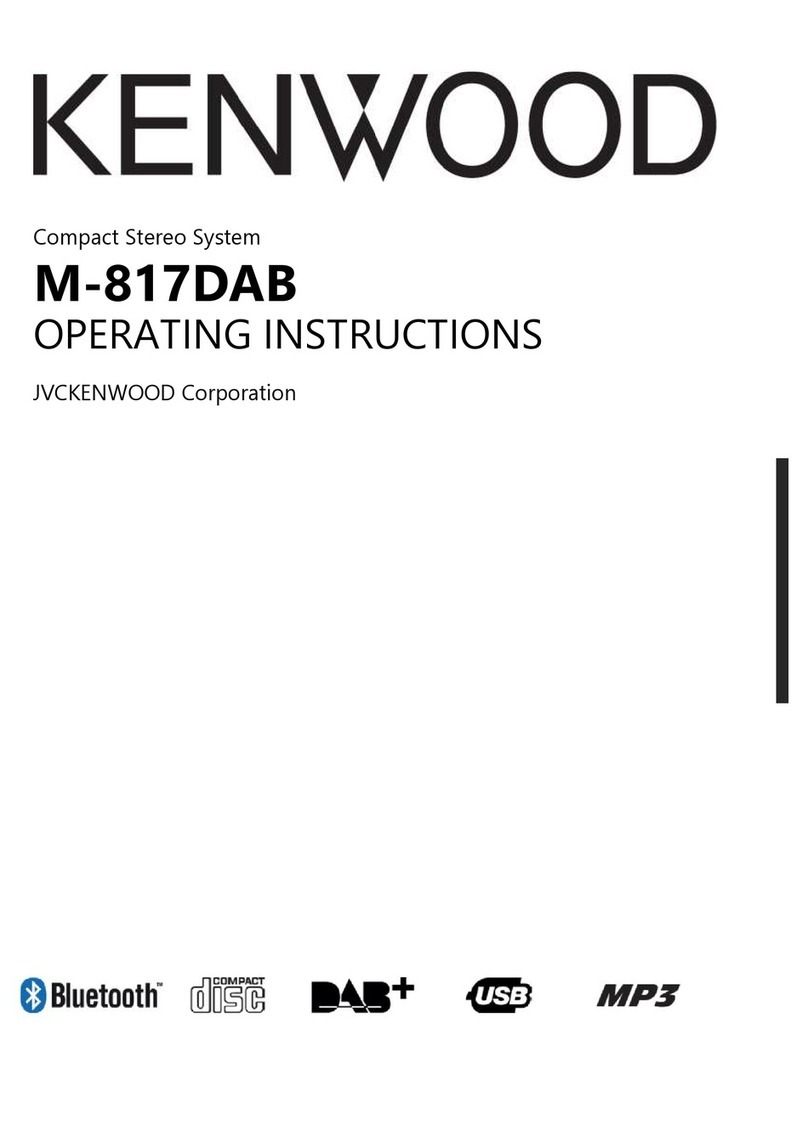 Kenwood M-817DAB User manual
